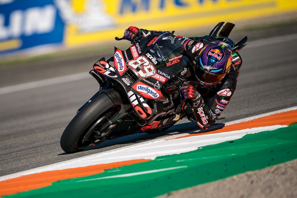 Jorge Martín Aprilia reaching 368.6 km/h at Mugello FP2 2026