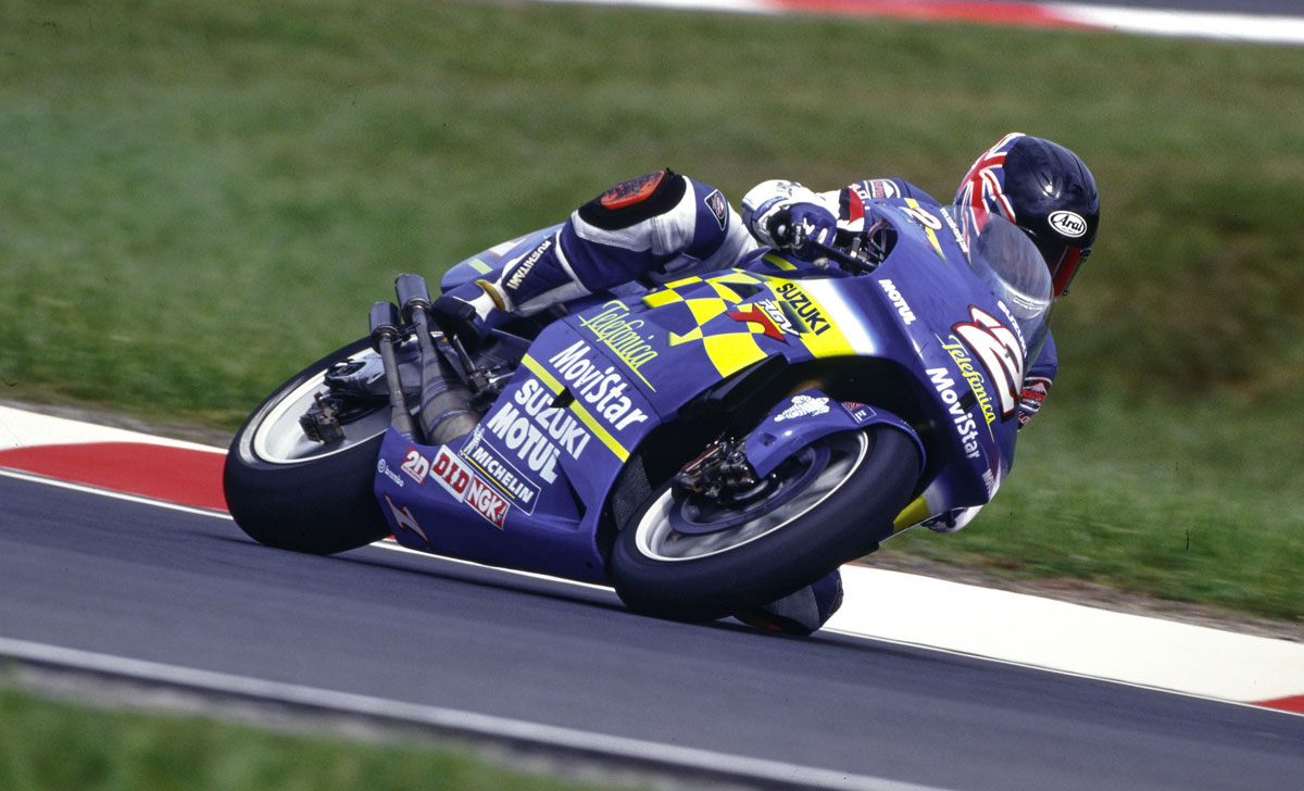 Suzuki MotoGP prototype historical context for straight-line speed and racecraft