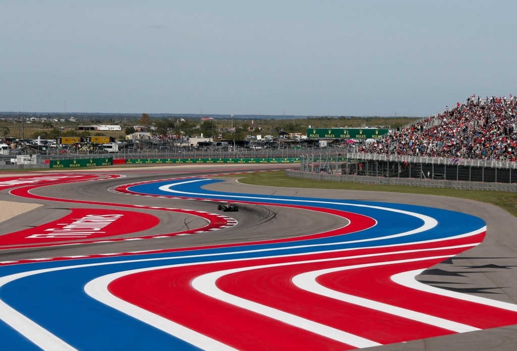 COTA physical challenge elevation changes and heavy braking