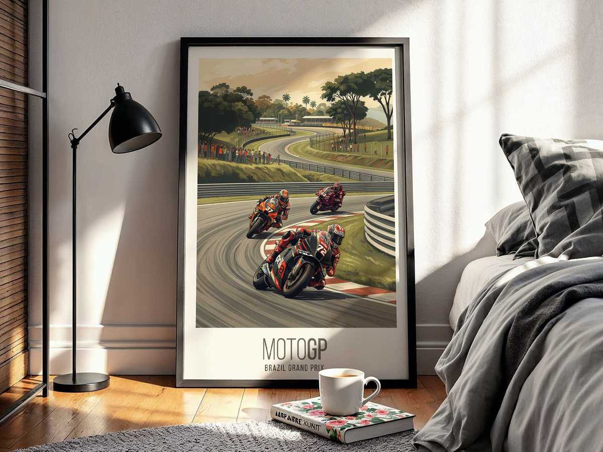 KTM RC16 performing a controlled wheelie while rider prepares for heavy braking