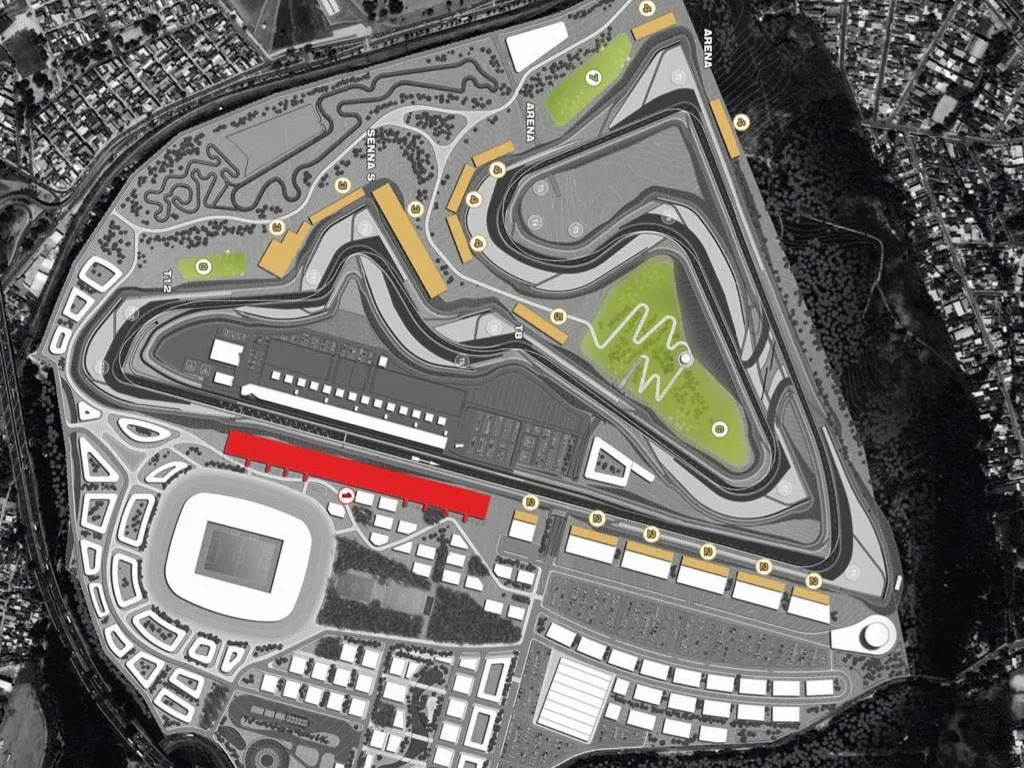 Autódromo Internacional de Goiânia – Ayrton Senna motogp brazil print artwork for wall decor